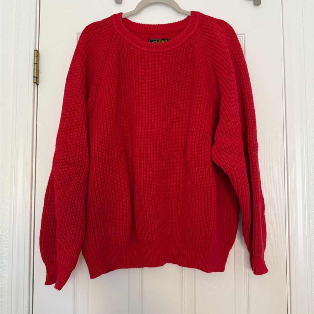 Vintage Eddie Bauer Red Sweater